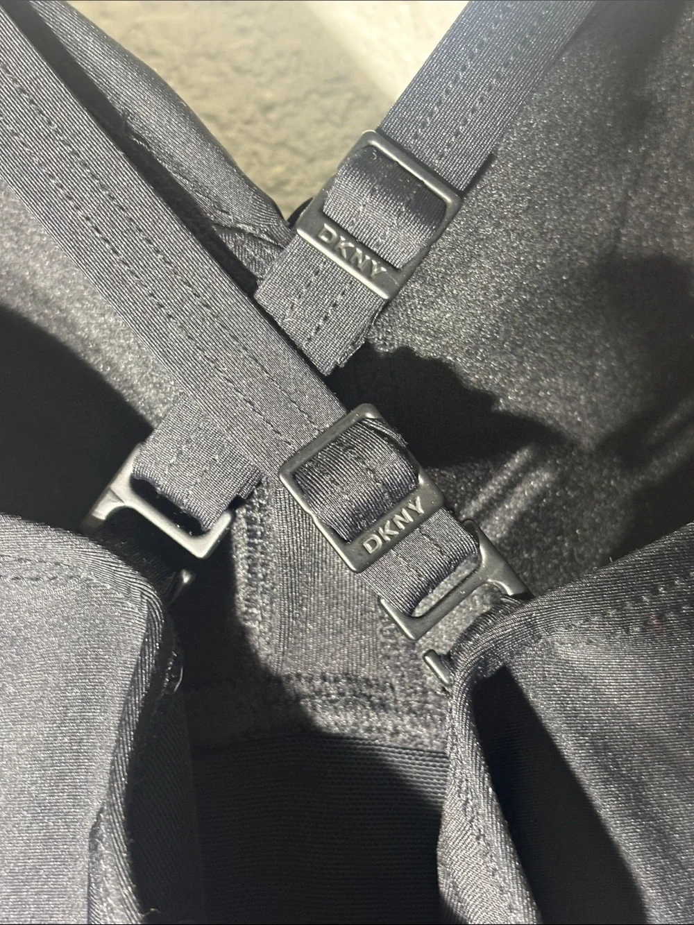 DKNY Twist Tummy Control One Piece Swimsuit - Picture 10 of 15